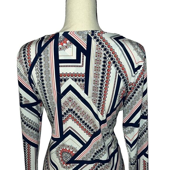 JM Collection Printed; Embellished Tunic - Picture 6 of 9